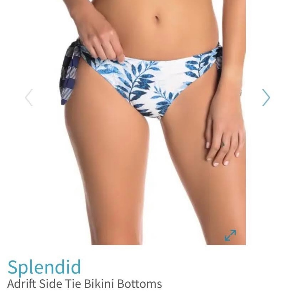 Splendid Adrift Side Tie Bikini Bottoms ~ XS